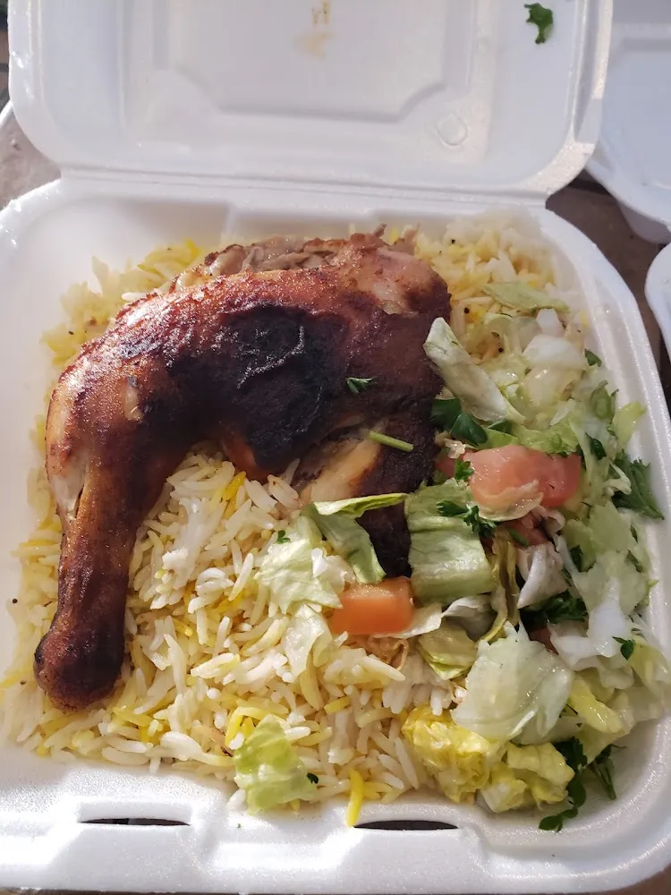 Chicken Leg over Rice